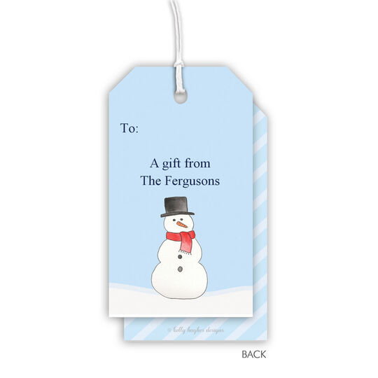 Let It Snow Large Hanging Gift Tags